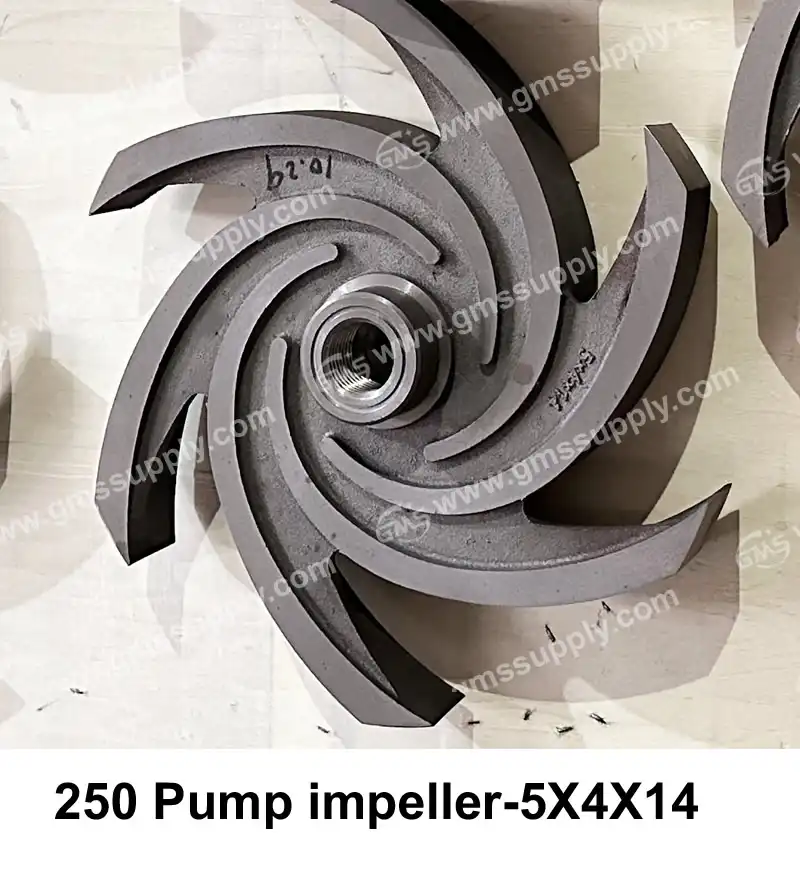 Key Applications of 250 Centrifugal Pump Impeller 5×4×14